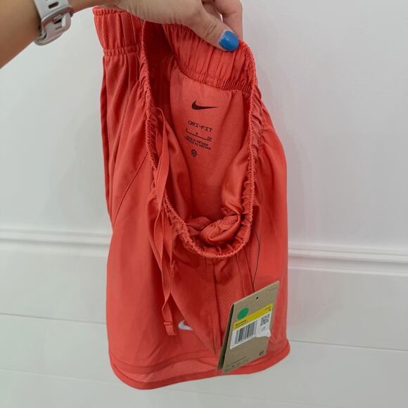 NWT! Women’s Nike Coral Running Dri Fit Athletic Shorts Small S - Picture 5 of 5